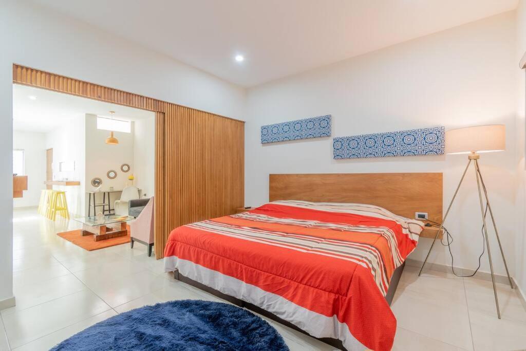 Ferienwohnung Loft Lujoso Y Moderno Con Cama King En Centrico Historico Durango Exterior foto
