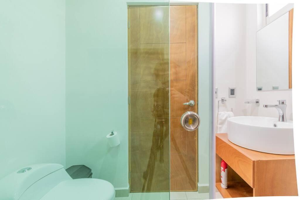 Ferienwohnung Loft Lujoso Y Moderno Con Cama King En Centrico Historico Durango Exterior foto