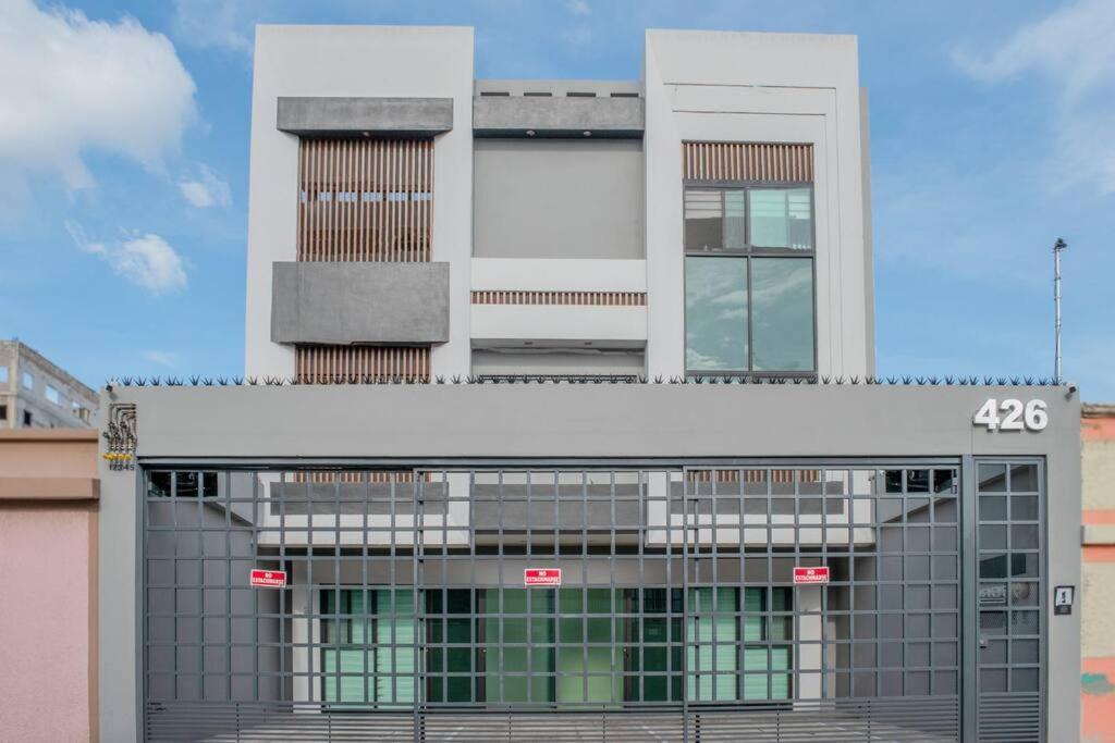 Ferienwohnung Loft Lujoso Y Moderno Con Cama King En Centrico Historico Durango Exterior foto