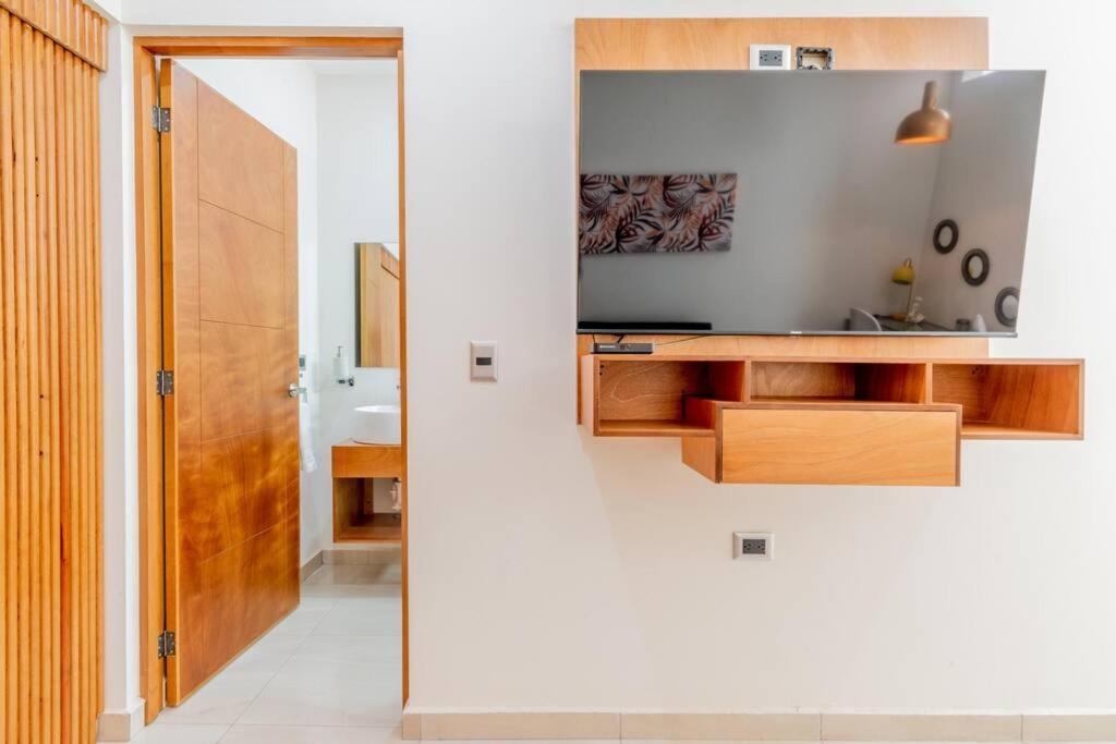 Ferienwohnung Loft Lujoso Y Moderno Con Cama King En Centrico Historico Durango Exterior foto