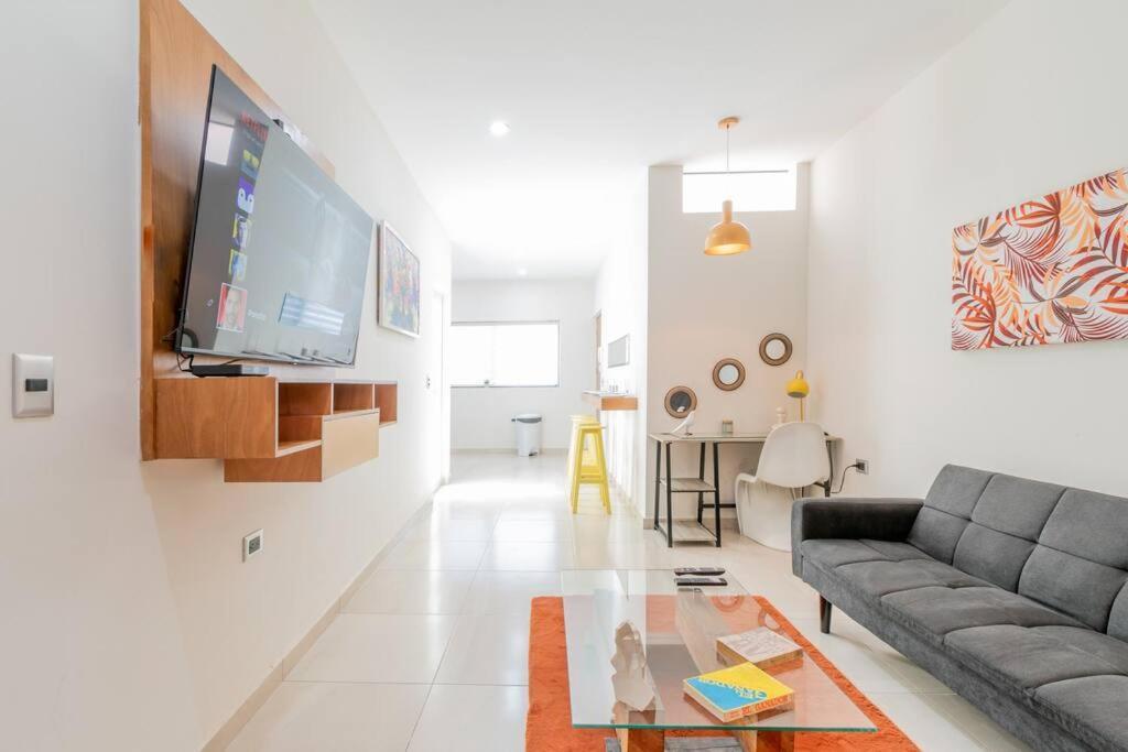 Ferienwohnung Loft Lujoso Y Moderno Con Cama King En Centrico Historico Durango Exterior foto